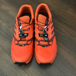 Mens adidas red sneakers